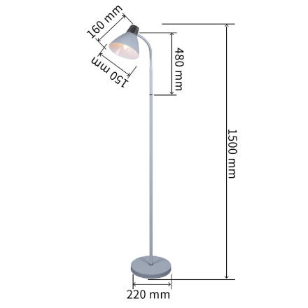 Торшер Reluce 03041-0.6-01 WH