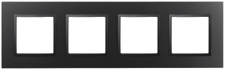Рамка для розеток и выключателей на 4 поста Эра 14-5014-05 Б0060590