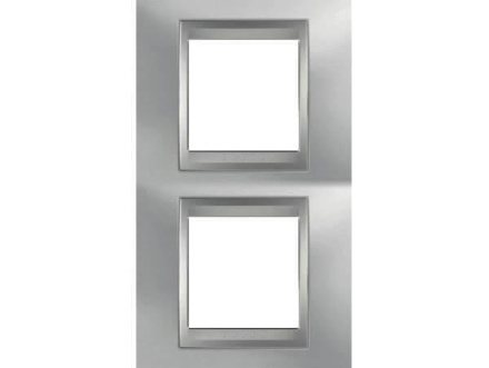 Рамка 2-постовая вертикальная Schneider Electric Unica Top MGU66.004V.038