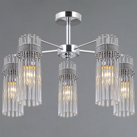 Люстра на штанге Illumico IL0761-5CSQ-25 CR GENOA