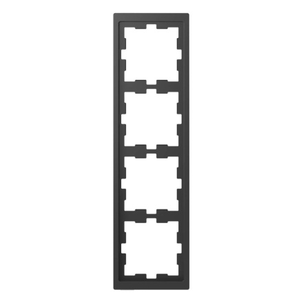 Рамка 4-постовая Schneider Electric Merten D-Life MTN4040-6534