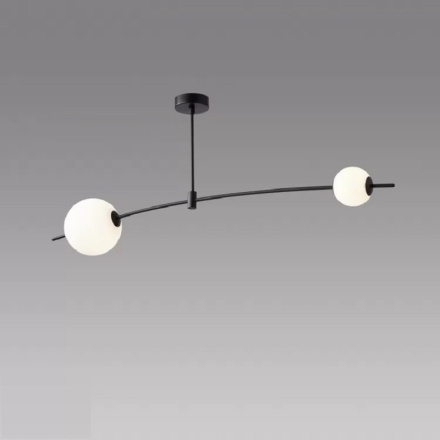 Потолочный светильник iLedex Epical 6827-2 BK+WH