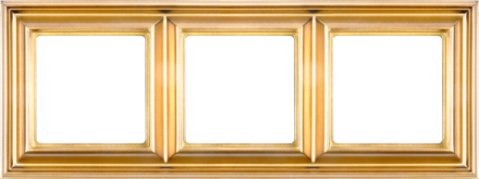 Рамка трехместная Jung EPD483GO