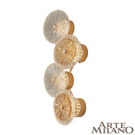 Настенный светильник Arte Milano 4.1252B.D250.H500.LED G