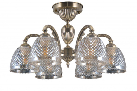 Люстра на штанге Natali Kovaltseva 76059/6C ANTIQUE