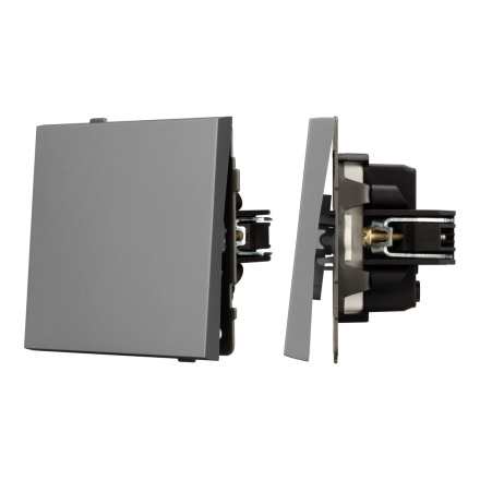 Механизм звонкового выключателя Arlight SWT-TENDO-MKR1-PL-GR (230V, 10A) 054144