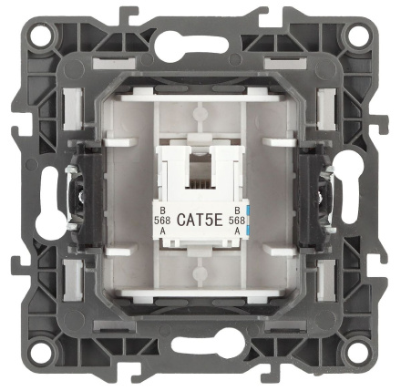 Розетка информационная RJ45 Эра 12-3107-04 Б0014726