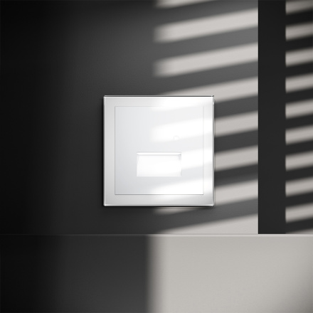 Подсветка светодиодная с датчиком Voltum S70 VLS070701 (белый глянцевый)