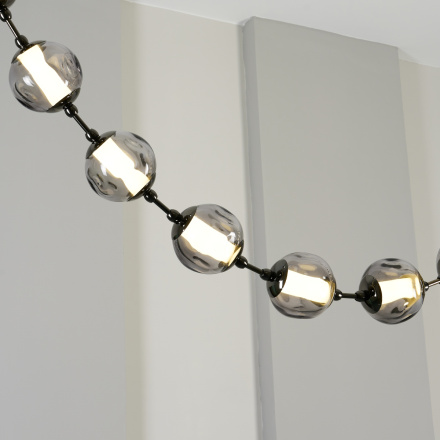 Подвесной светильник Delight Collection OD2437A-16 pearl black/smoke