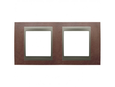 Рамка 2-постовая Schneider Electric Unica Top MGU66.004.2M4