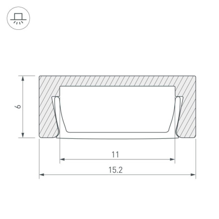 Профиль Arlight Mic 029763