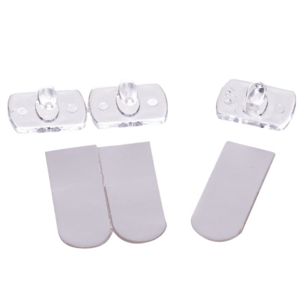 Крючки для монтажа гирлянд Uniel UCC-Y11 CLEAR 020 POLYBAG UL-00009937