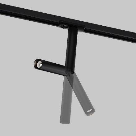 Трековый однофазный светильник Maytoni Focus T TR142-1-6W4K-B