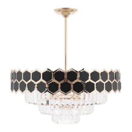 Люстра на штанге Arte Milano Sorrento 375009/6+3/300/590 GD