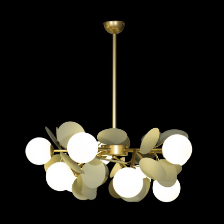 Люстра на штанге Loft IT Matisse 10008/10 Grey