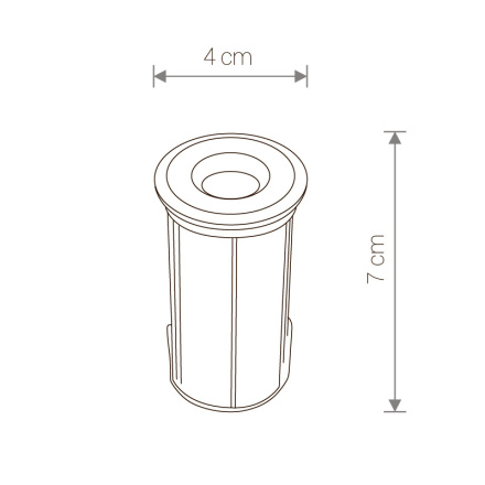 Ландшафтный светодиодный светильник Nowodvorski Picco Led 9106