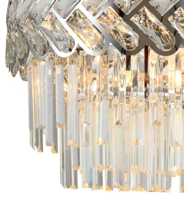 Подвесная люстра Natali Kovaltseva ARMOUR 81436/8C CHROME