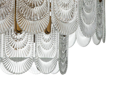 Люстра на штанге Indigo Salice 12022/B/9R Brass V000025