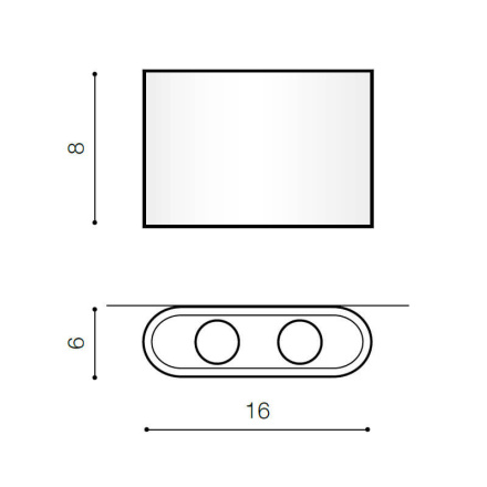 Настенный светильник Azzardo Vega AZ1746