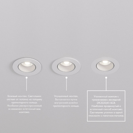 Закладная панель Denkirs Scb DK3020/61-SCB
