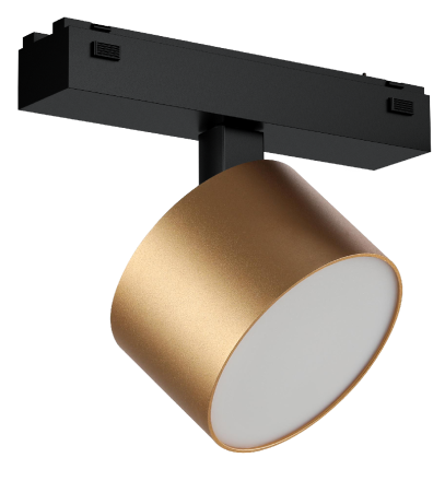 Трековый магнитный светильник iLedex Vision 4825-047-D90-10W-110DG-4000K-SGD