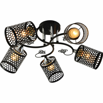 Люстра на штанге Reluce 11320-0.3-05 BK+CR