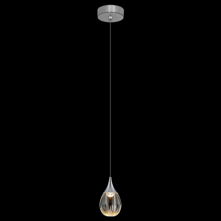 Подвесной светильник Delight Collection Stilla MD24001004-1A chrome/clear