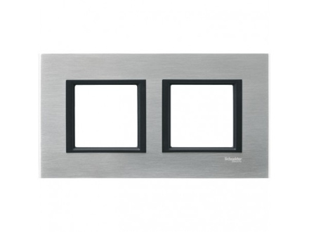 Рамка 2-постовая Schneider Electric Unica Class MGU68.004.7A1