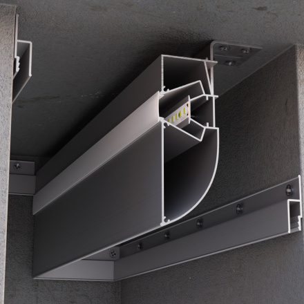 Алюминиевый профиль для натяжного потолка Apeyron 08-58