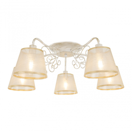 Потолочная люстра Arte Milano 341120/5 WT+G