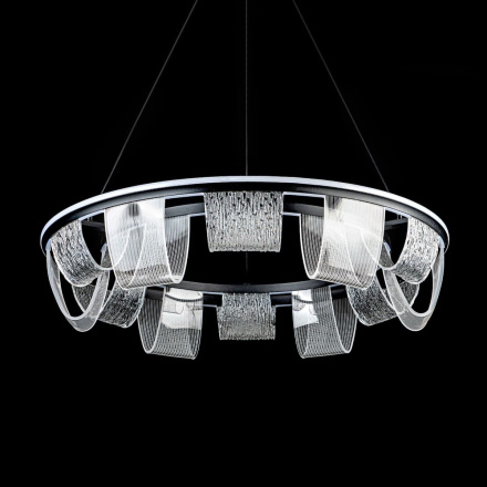 Подвесная люстра LED4U L7706-800 BK