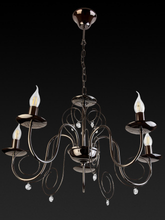 Подвесная люстра Toplight Sylvia TL6040D-05BC