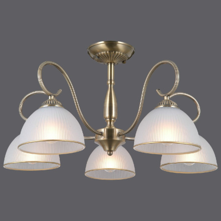 Люстра на штанге Illumico IL0621-5CSQ-24 AB CAPELLA