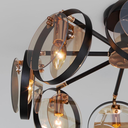 Потолочный светильник Eurosvet Gallo 70121/8 черный