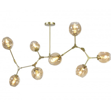 Люстра на штанге Elvan LU-113/8-Е27-Gl