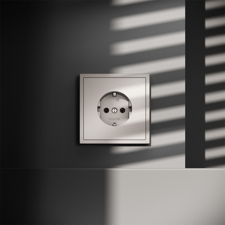 Розетка Voltum S70 VLS040103 (кашемир)