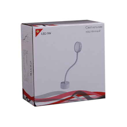 Гибкое бра Reluce 86206-9.2-001MN LED5W WT