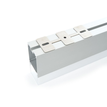 Профиль алюминиевый Feron накладной/подвесной с отсеком для БП 10377