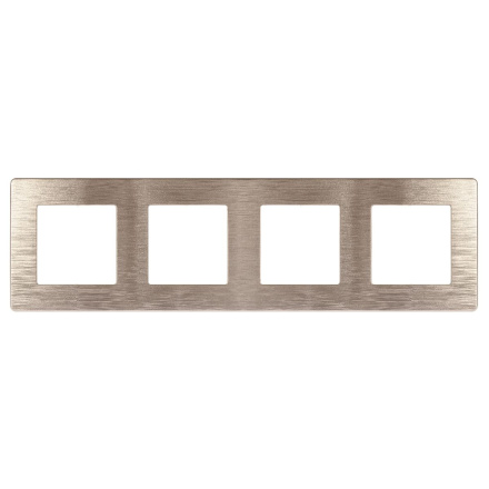 Рамка для розеток и выключателей на 4 поста Эра 12-5104-13 Б0052536