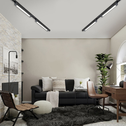 Трековый однофазный светильник Escada 20001TRU/02LED SBK