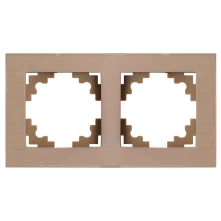 Рамка 2-местная Stekker Катрин MFR00-7002-02 50014