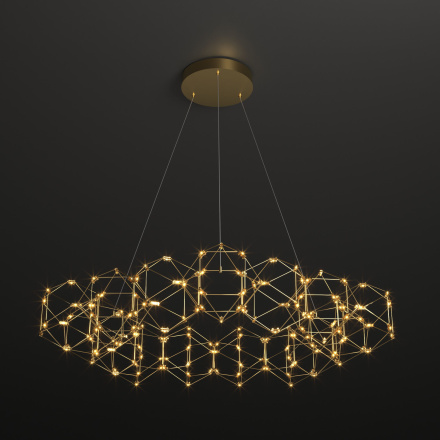 Подвесная люстра Eurosvet Uma 90169/15 медь a061151