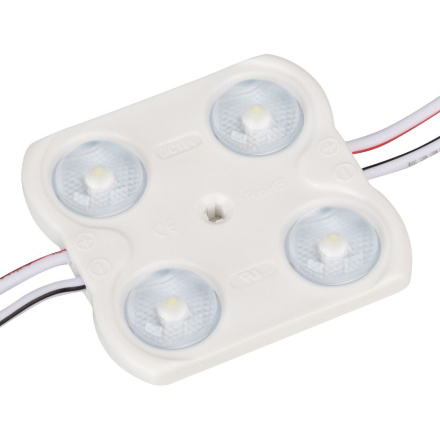 Модуль герметичный Arlight CRAFT-2835-4-12V Warm 170deg (45x43mm, 1.6W, IP67) 029682