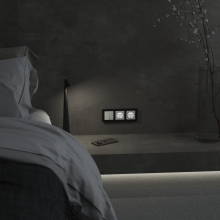 Розетка с подсветкой Werkel W1171461 4690389213243 a069612