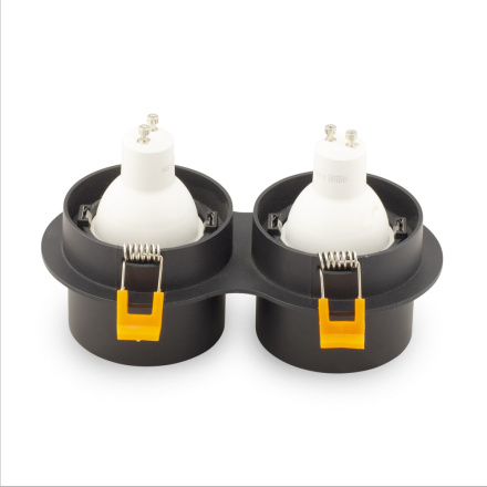 Встраиваемый светильник AM Group AM472/2-BK