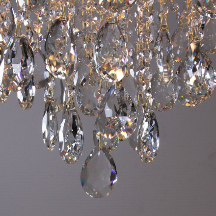 Люстра на штанге Reluce 96028-0.3-06 WH+GOLD PN