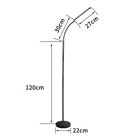 Торшер Reluce 00089-0.6-01 BK
