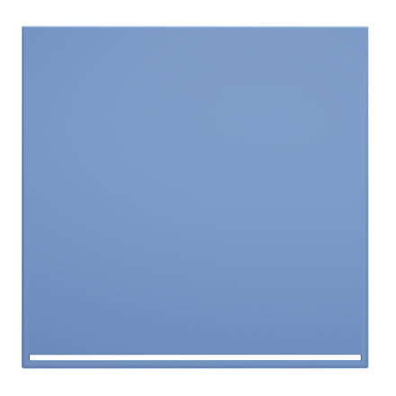 Клавиша для выключателя/переключателя одноклавишного с подсветкой Voltum S70 (деним) VLS000215