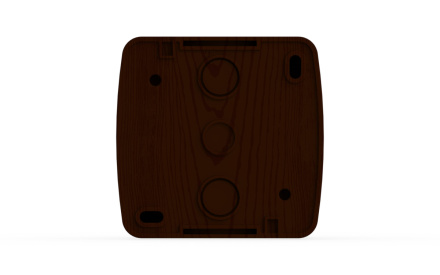 Розетка с крышкой и заземлением ELBI Alsu 504-000600-218