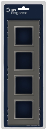 Рамка на 4 поста Эра Elegance 14-5104-16 Б0065839